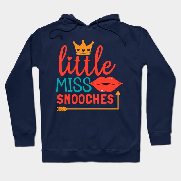 Little Miss Smooches Hoodie by MZeeDesigns